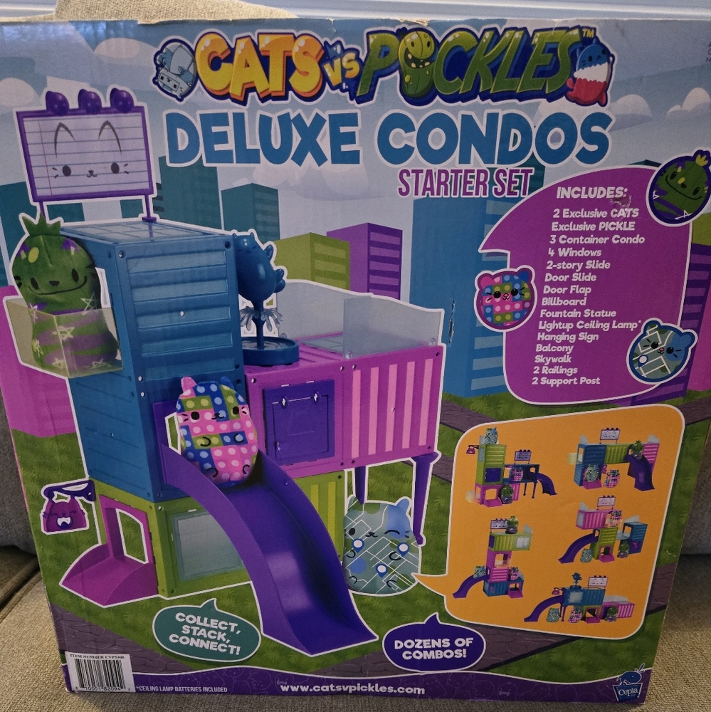 Deluxe Condos Starter Set - Purple and Blue